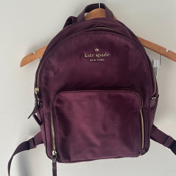 Kate Spade New York Watson Lane “Hartley” backpack nylon academia designer - Picture 4 of 9